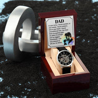 Load image into Gallery viewer, To My Father - Openwork Watch