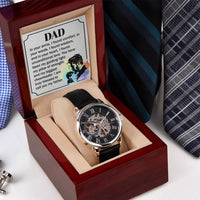 Load image into Gallery viewer, To My Father - Openwork Watch