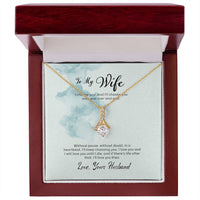Load image into Gallery viewer, Alluring Beauty Necklace For Wife (Yellow &amp; White Gold Variants)