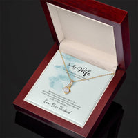 Load image into Gallery viewer, Alluring Beauty Necklace For Wife (Yellow &amp; White Gold Variants)
