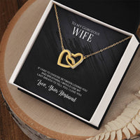 Load image into Gallery viewer, Interlocking Hearts Necklace For Wife