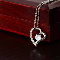 Load image into Gallery viewer, Forever Love Heart Necklace For Daughter (No MC)