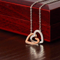 Load image into Gallery viewer, Interlocking Hearts For Daughter (No MC)