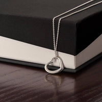 Load image into Gallery viewer, Delicate Heart Necklace For Sister (No MC)